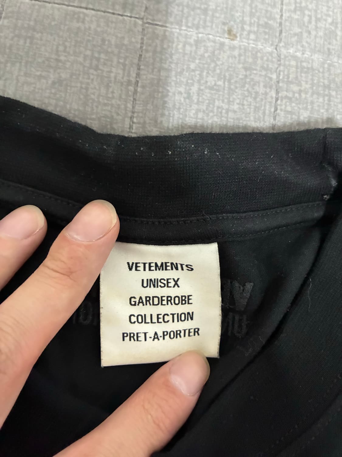 [M] 베트멍 더블 유니콘 반팔 티셔츠 블랙 상품이미지3