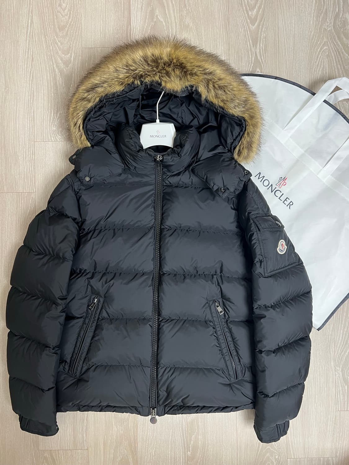 [블랙 3/새상품급] 23F/W몽클레어 마야프 패딩 3사이즈 풀구성 상품이미지1