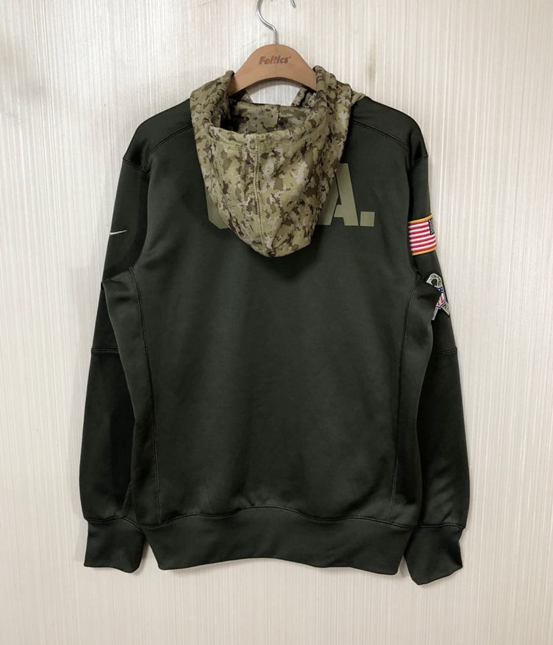 NFL 나이키 피츠버그스틸러스 어센틱 온필드 풀오버후디S(해외) 밀리터리 상품이미지7