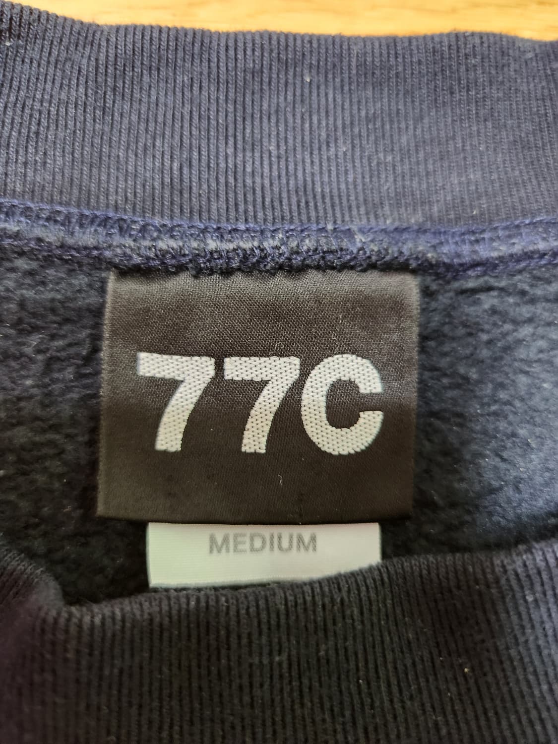 77c 스웻셔츠 M(Navy) 상품이미지3