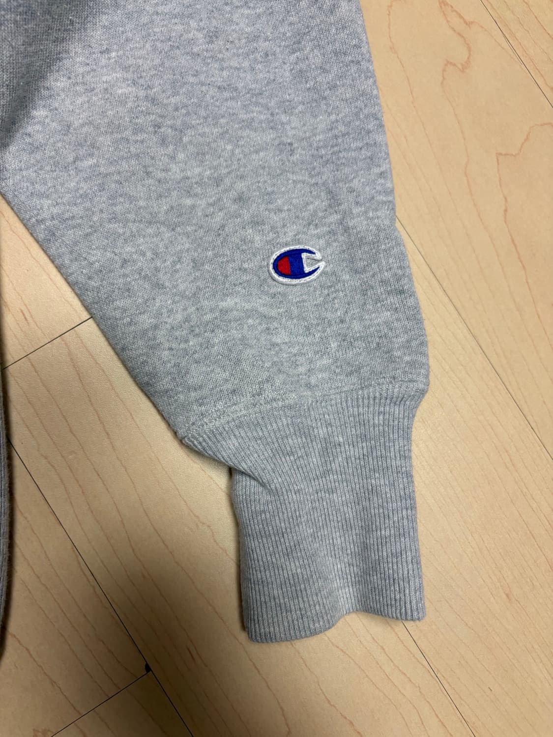 챔피온 리버스위브 재팬 블루택 그레이 스웻셔츠 맨투맨 상품이미지7