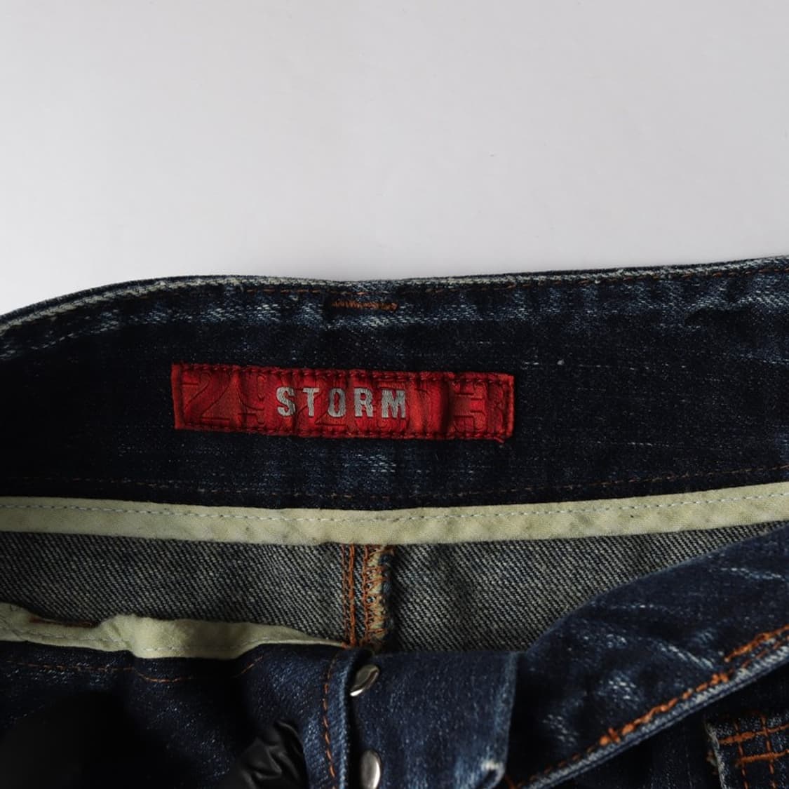 스톰 레트로 카고 포켓 데님 미니스커트 26 상품이미지5