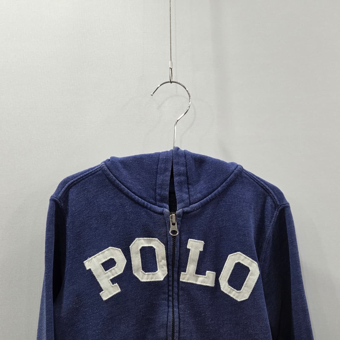 폴로랄프로렌 키즈 스펠로고 자수 후드집업 4T 상품이미지2