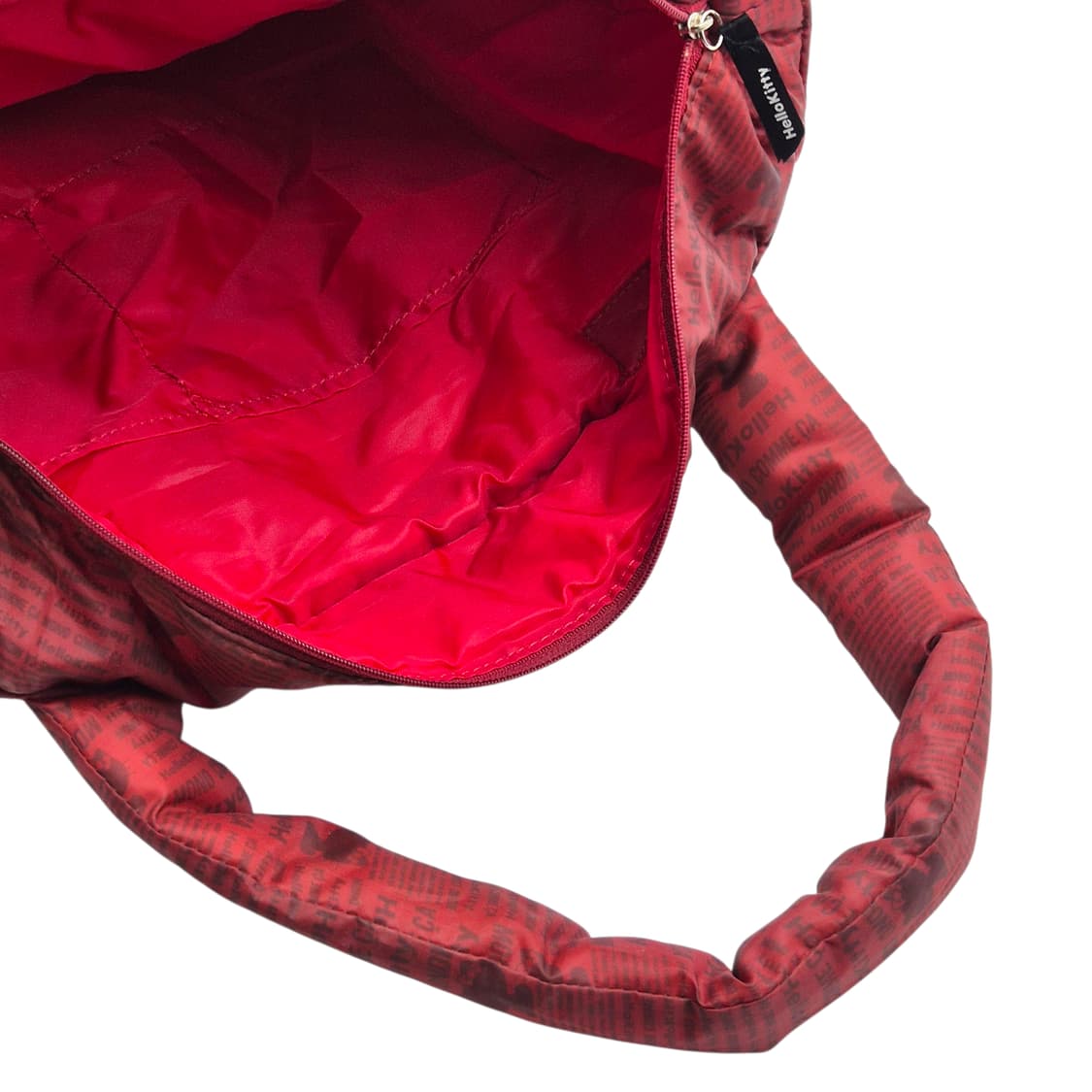 헬로키티 x 모노콤사 패디드 리본 빅 토트백 상품이미지5