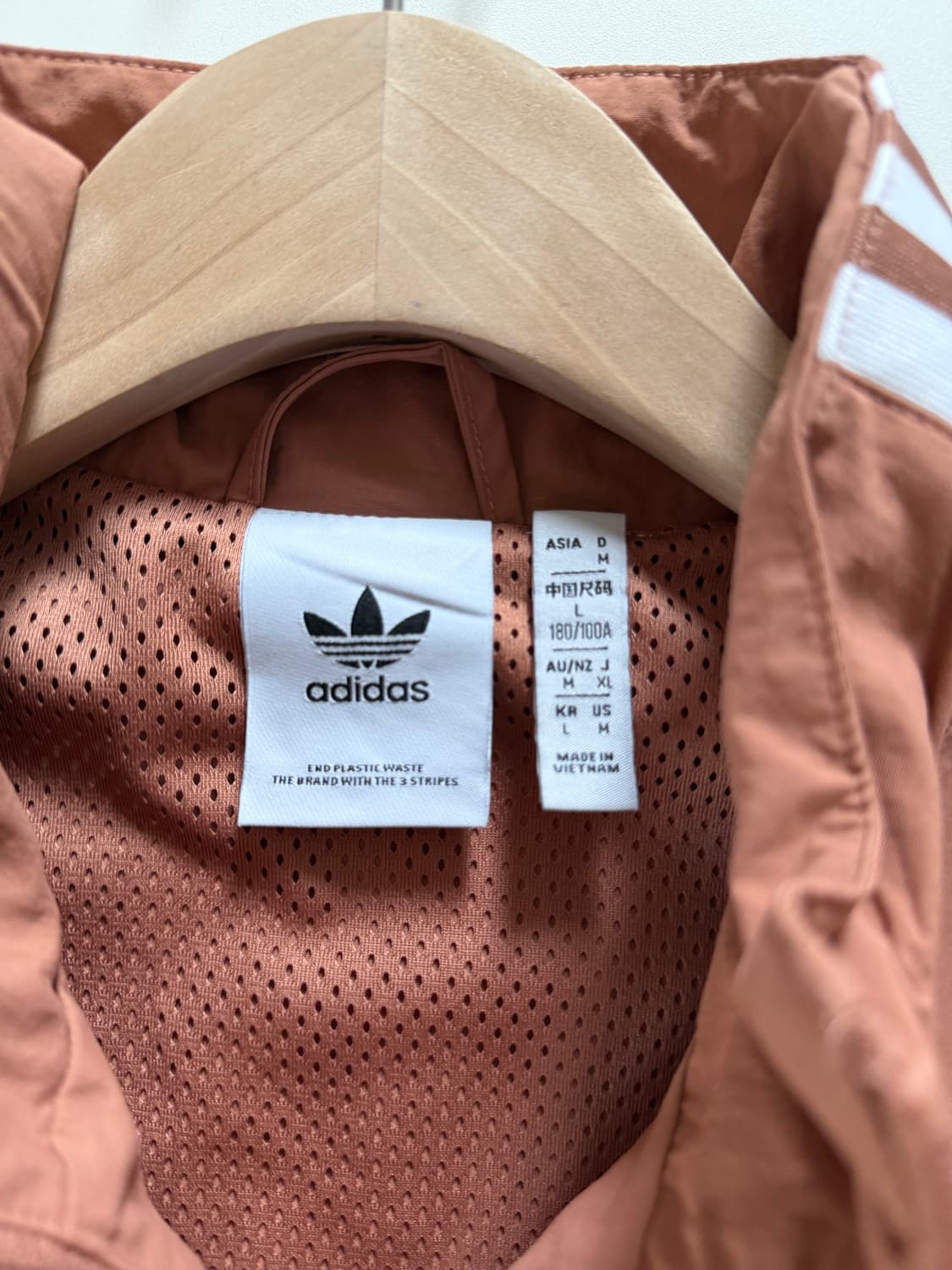 Adidas 아디다스 살구오렌지 사이드라인 락업 트랙자켓   상품이미지7