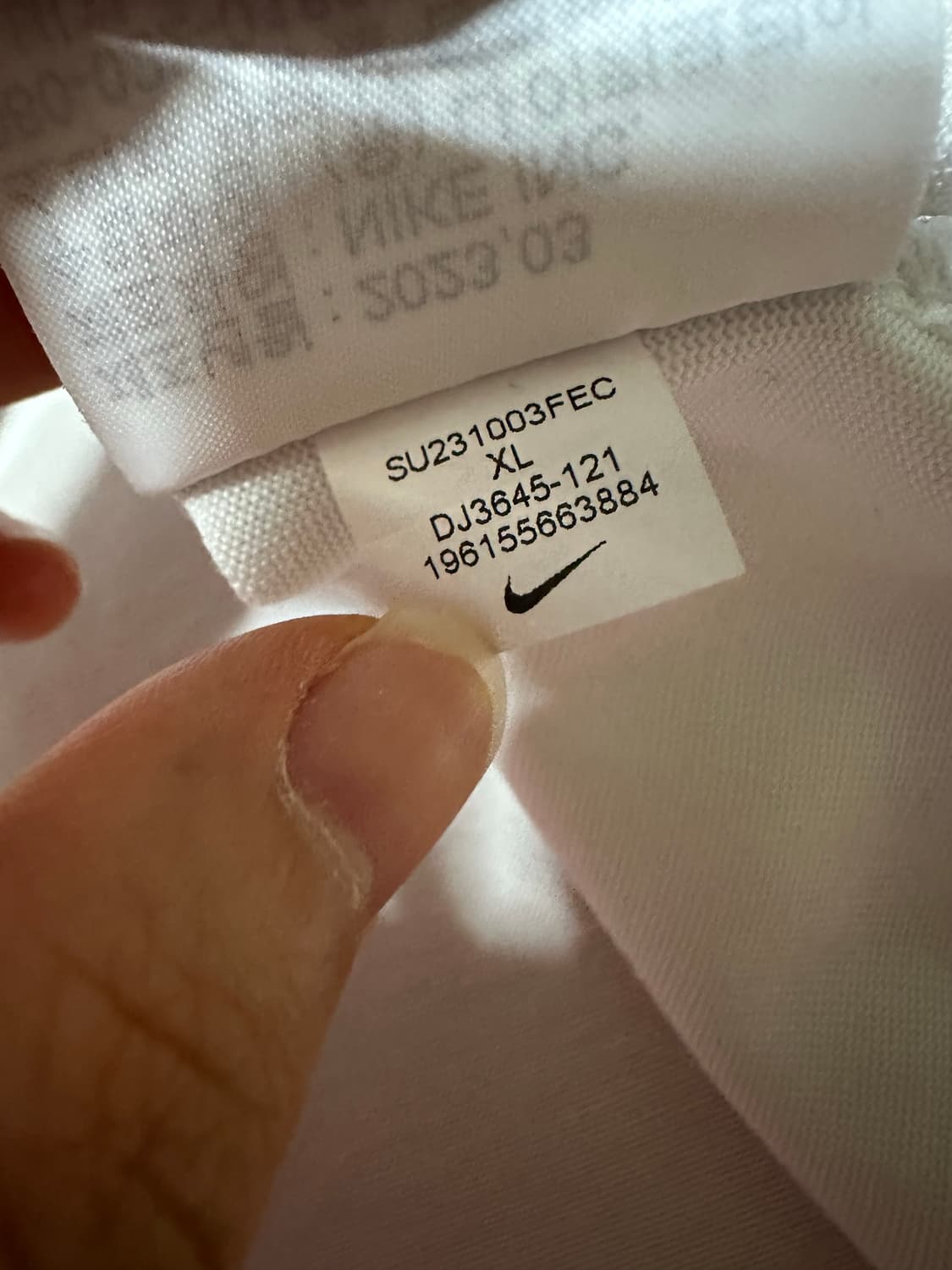 나이키 ACG 반팔 티셔츠 화이트 XL 나이키반팔 오버사이즈 상품이미지6