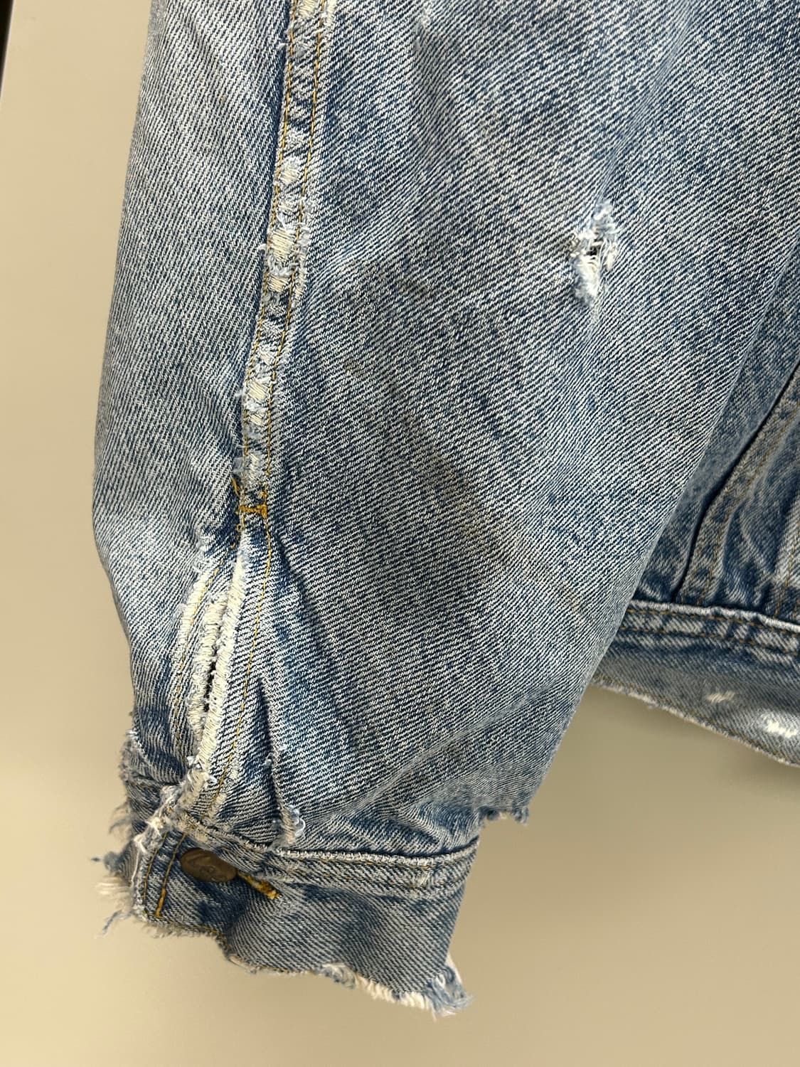 빈티지 Lee 스톰라이더 데님 자켓 상품이미지4