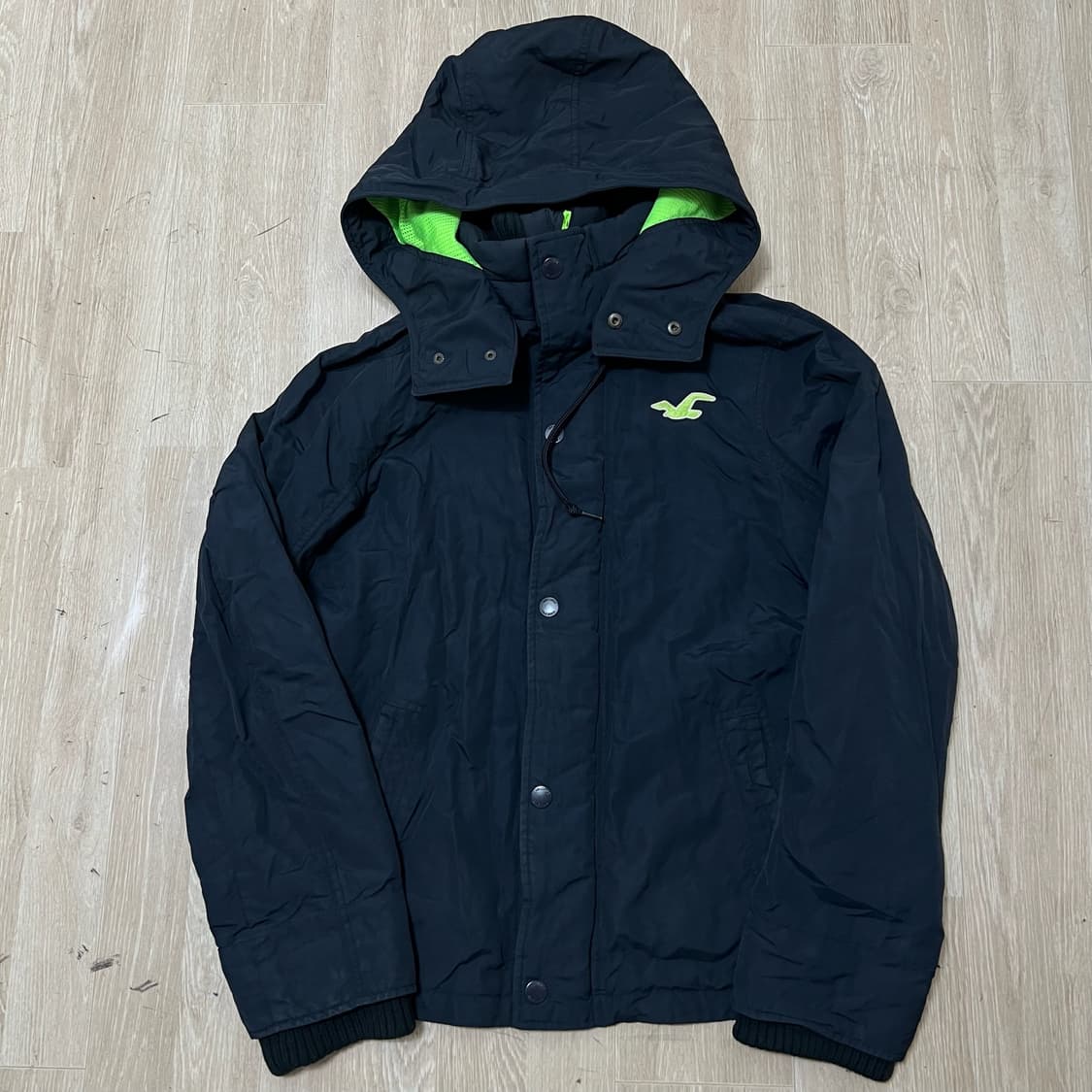 홀리스터 남성 로고 바람막이 자켓 L/100  상품이미지1