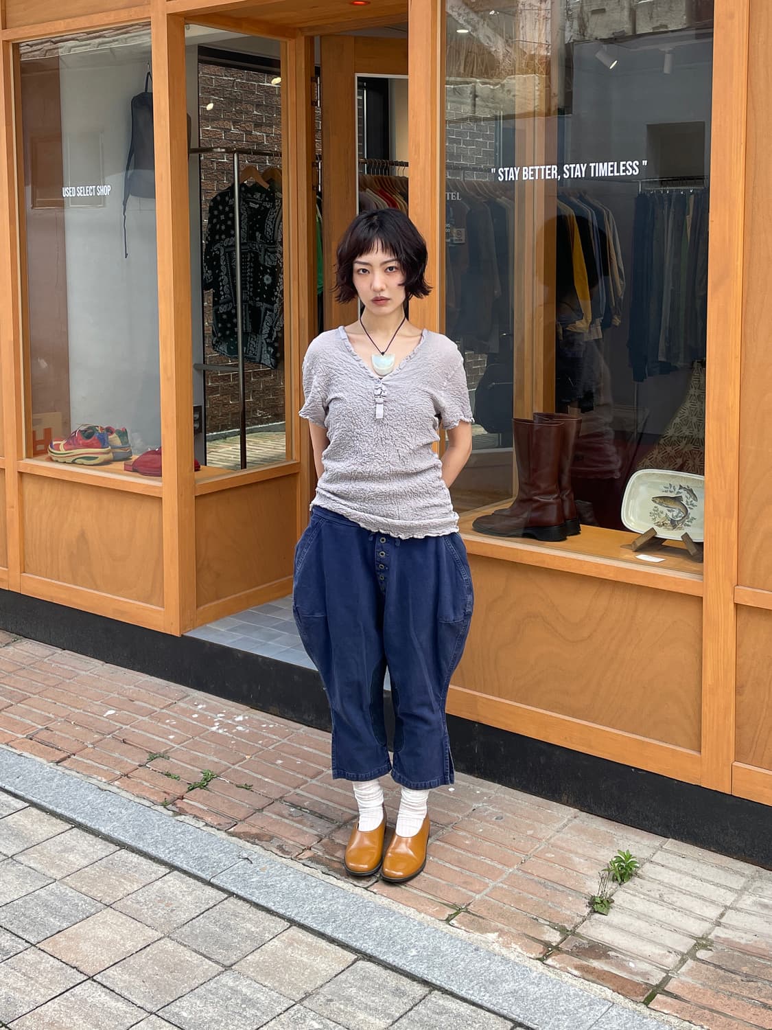 미 이세이미야케 콜리플라워 반팔 티셔츠 상품이미지2