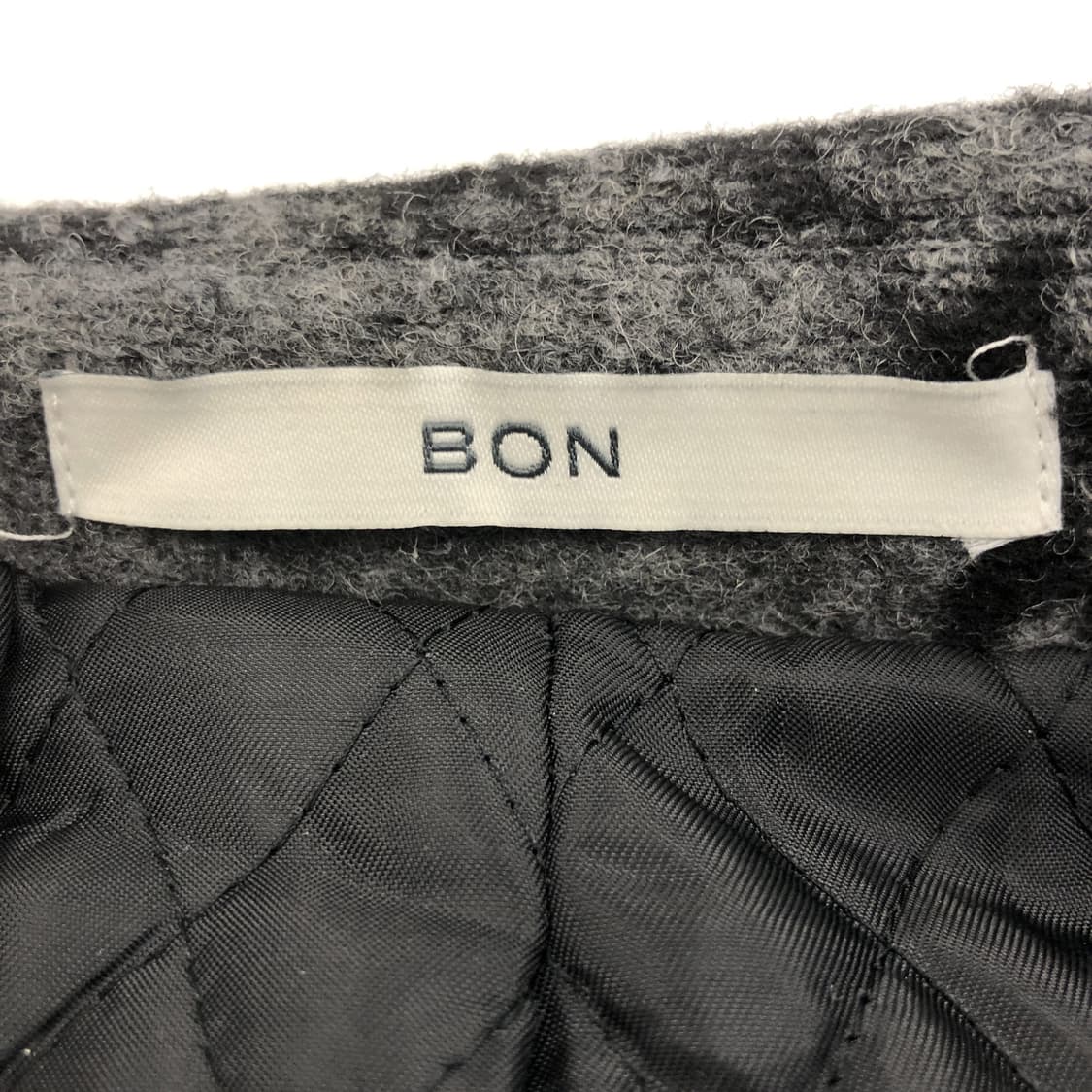 BON 패치워크 이태리 울코트 100  상품이미지7