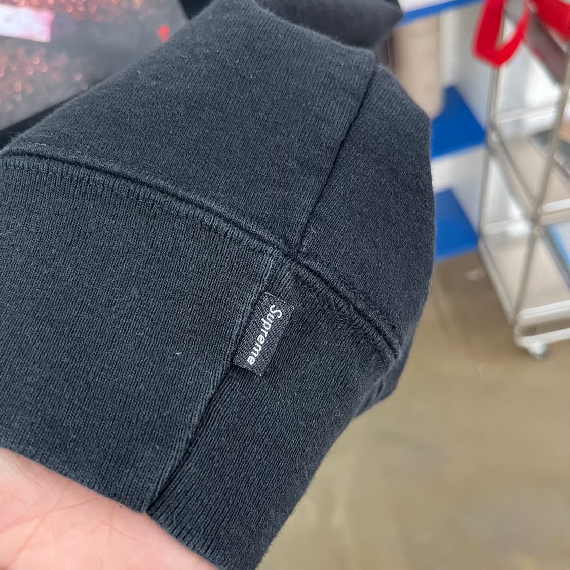 슈프림 x MF Doom 스웻후드 XL 상품이미지5