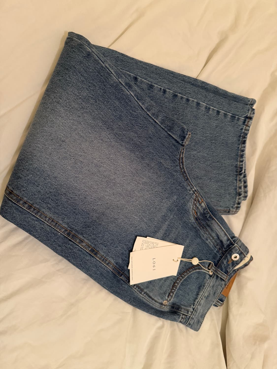 Lo61 와이드레그 데님 택달린새상품m 상품이미지10