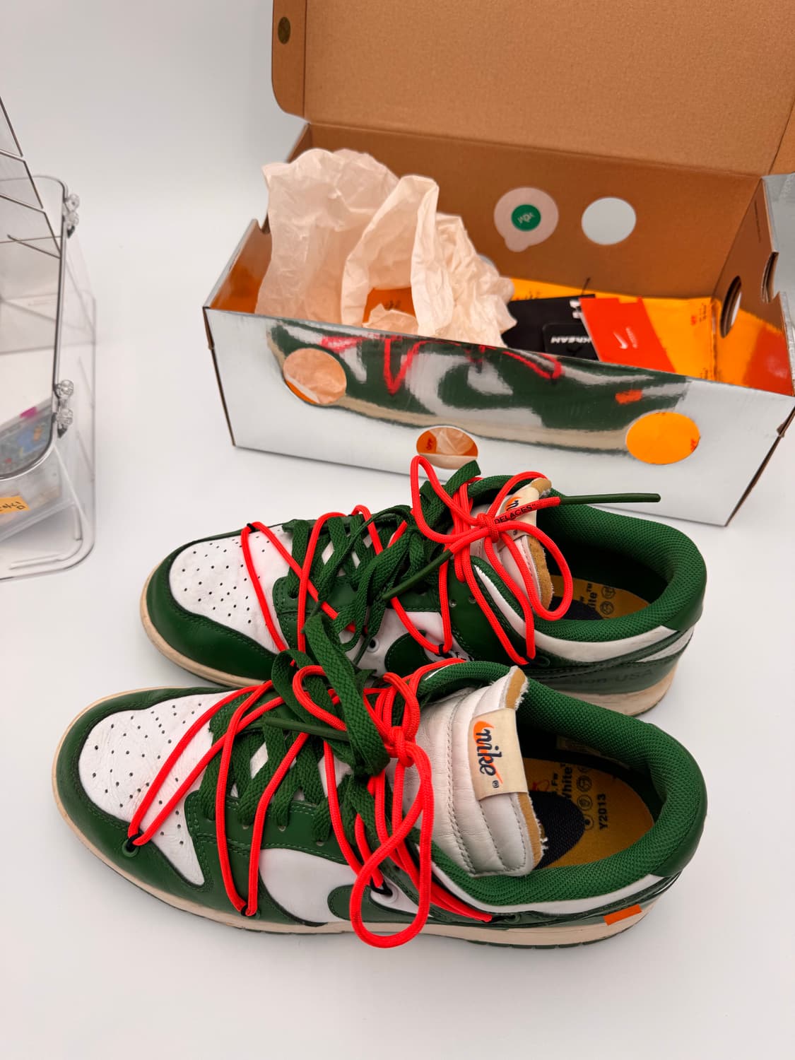 나이키 오프화이트 덩크 그린 상품이미지2