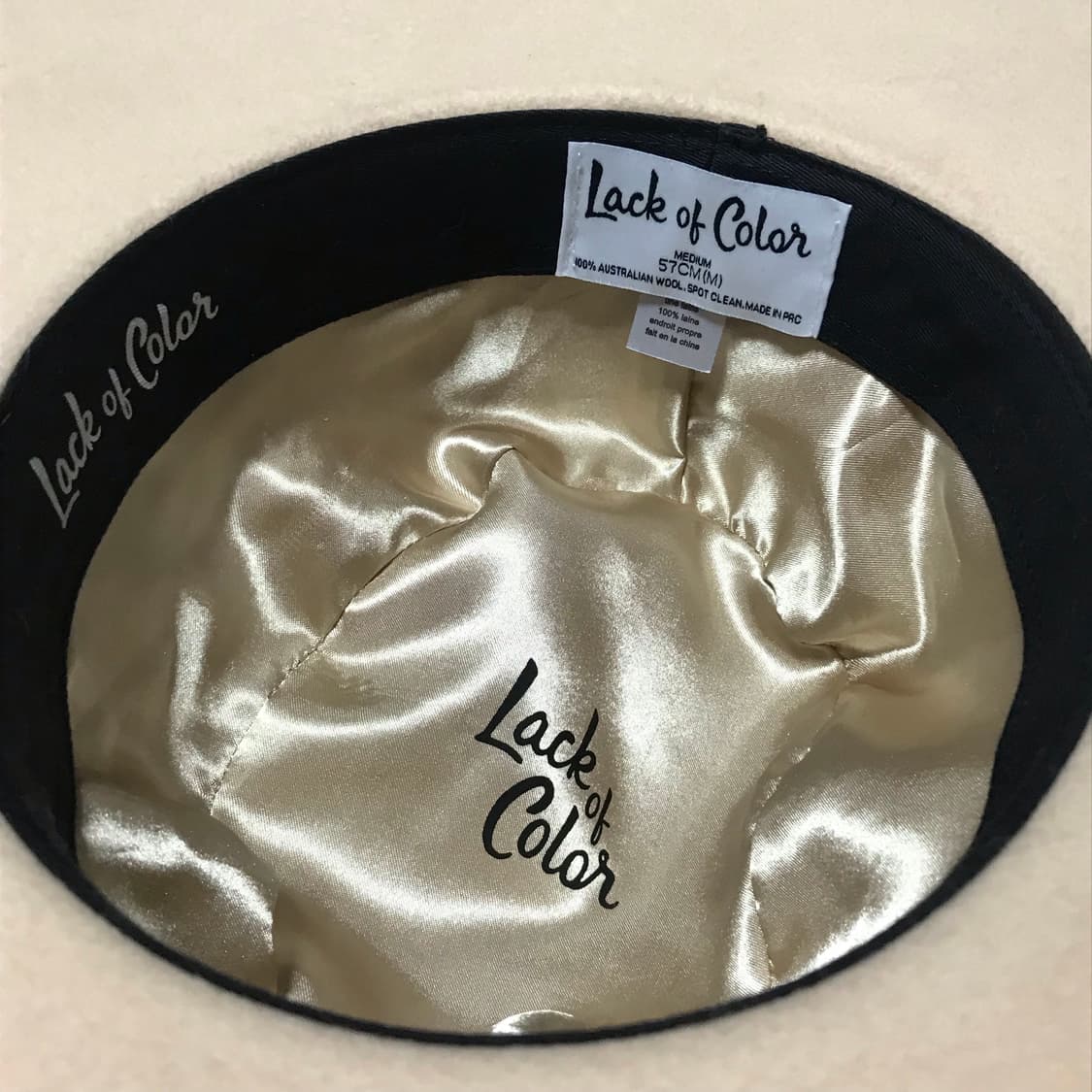 Lack of color 랙오브컬러 샌드 아이보리 보헤미안 페도라  상품이미지4