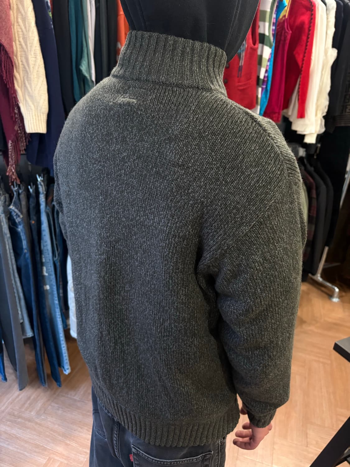 90s Stussy 드라이버 니트 상품이미지6