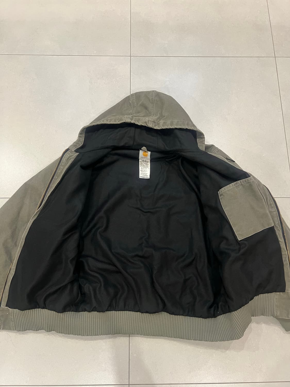 빈티지 칼하트 액티브자켓 덕액티브 j160 sag xl 상품이미지5