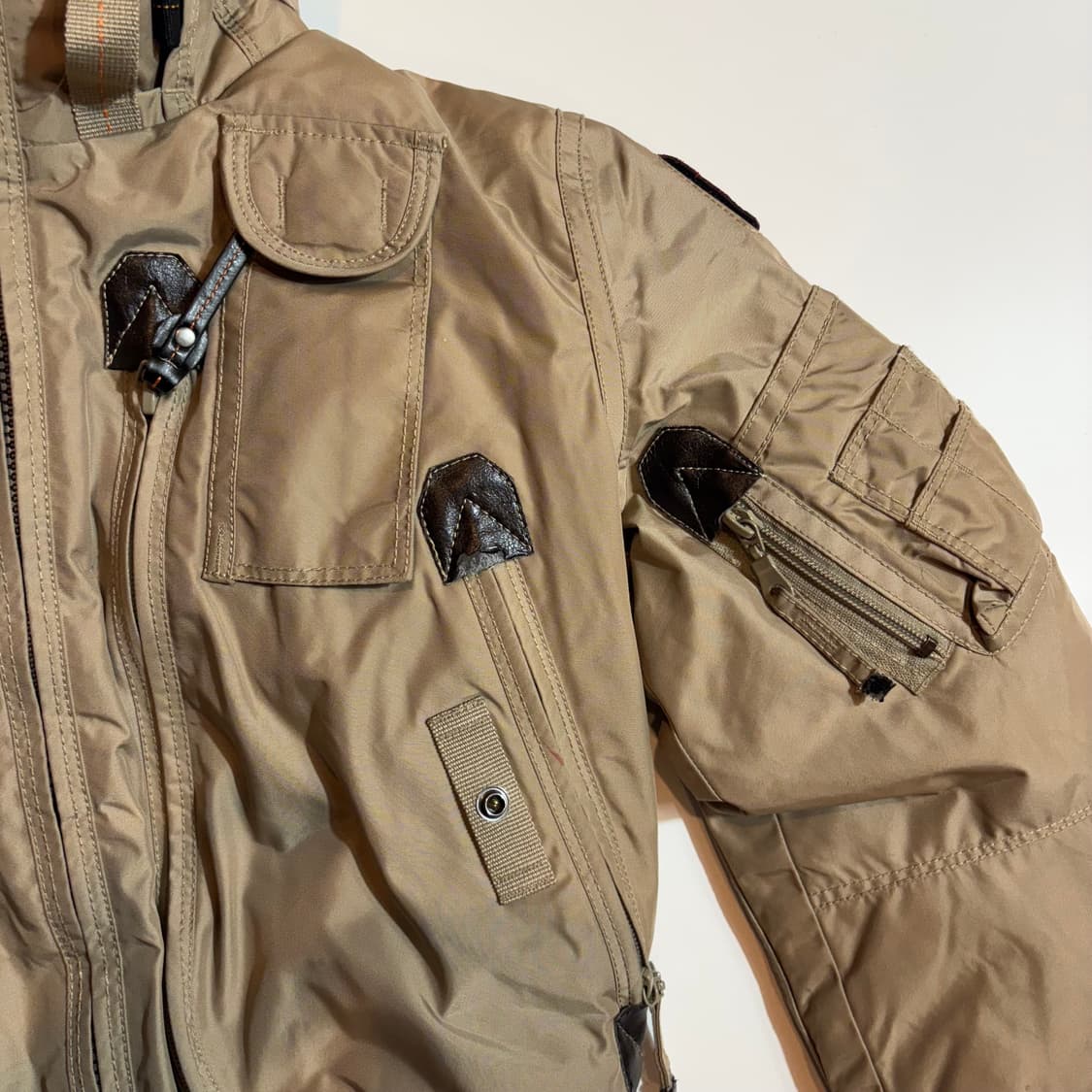 파라점퍼스 퍼 후드 숏 패딩 점퍼 상품이미지3