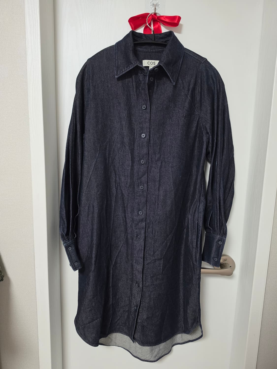 cos 코스 데님 원피스 32사이즈 상품이미지2