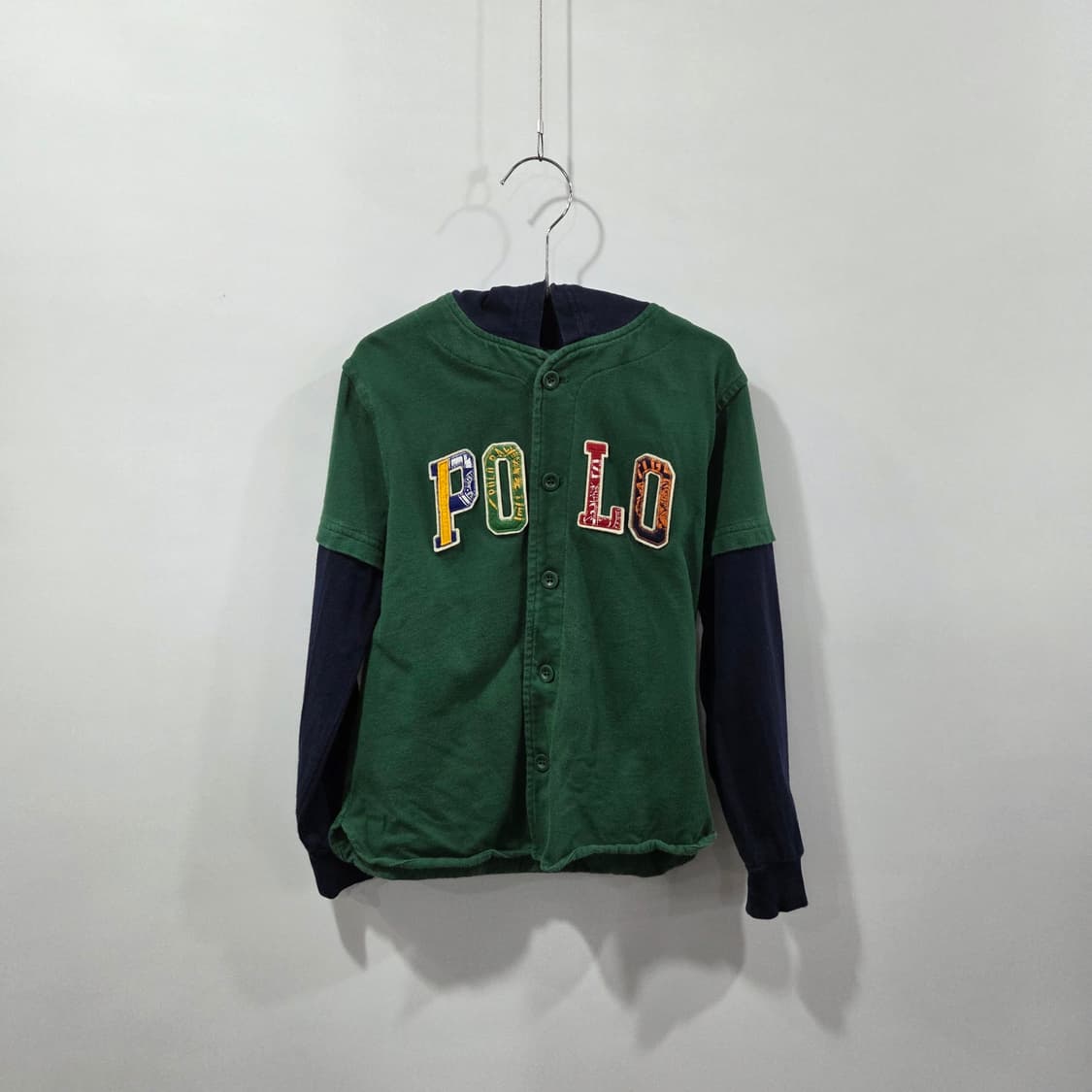 폴로랄프로렌 키즈 후드 베이스볼 저지 6  상품이미지1