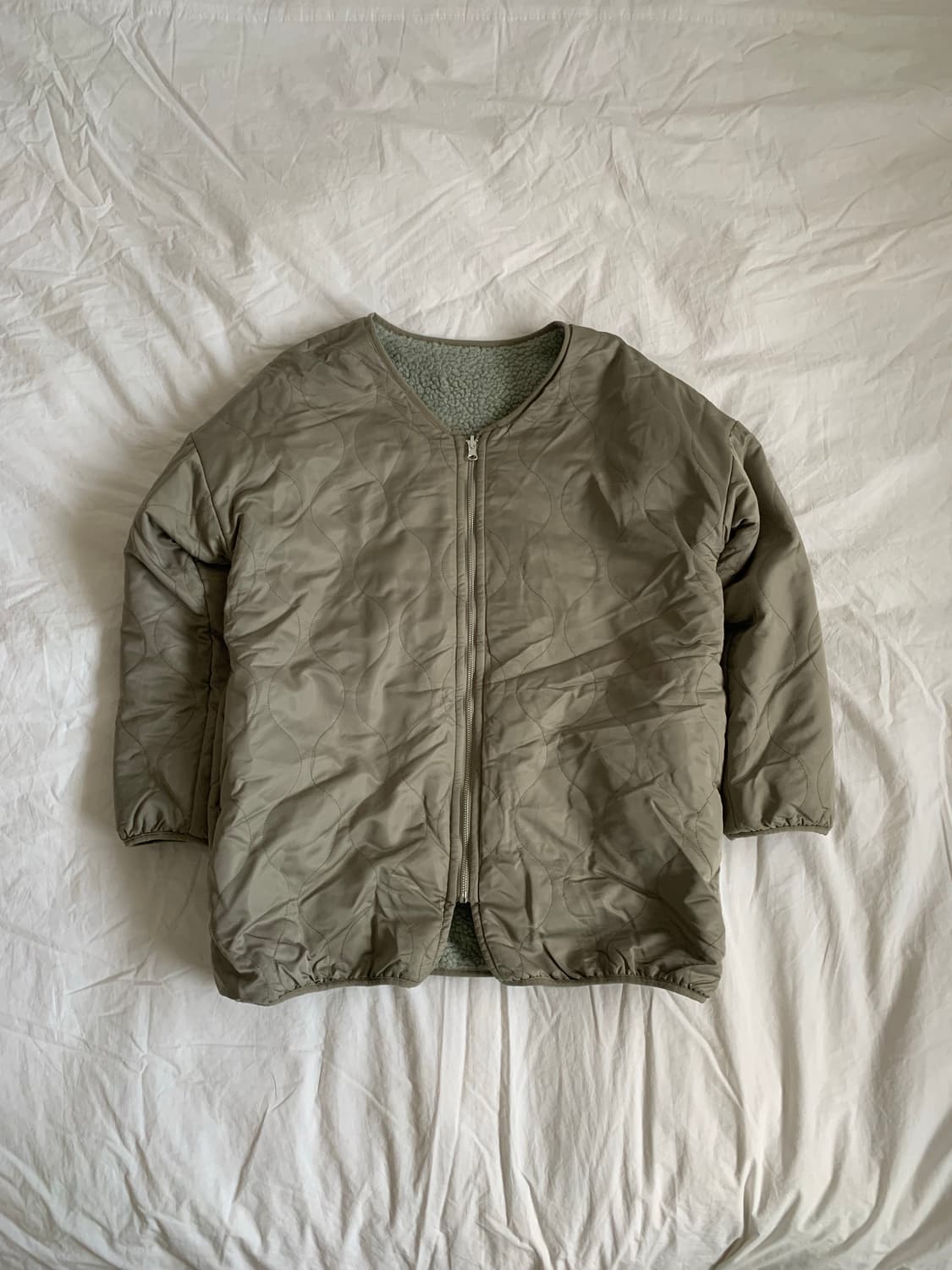 피스타치오 리버시블 점퍼 상품이미지6