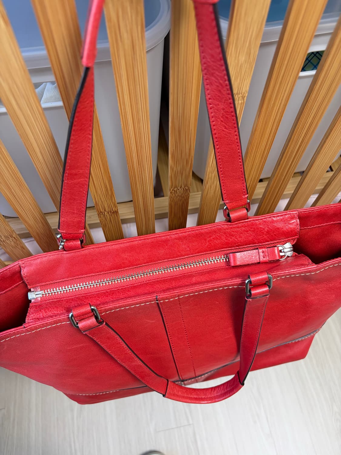 코치coach 리얼레더 쇼퍼백 상품이미지4