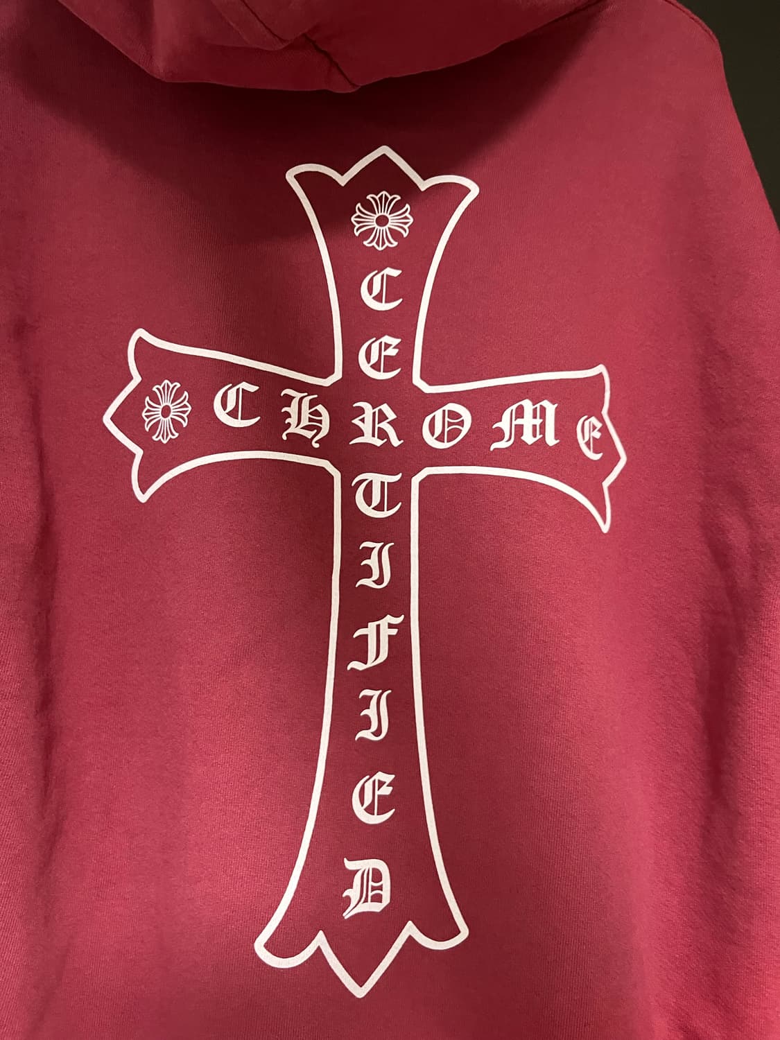 크롬하츠 드레이크 후드 레드 XL 상품이미지3