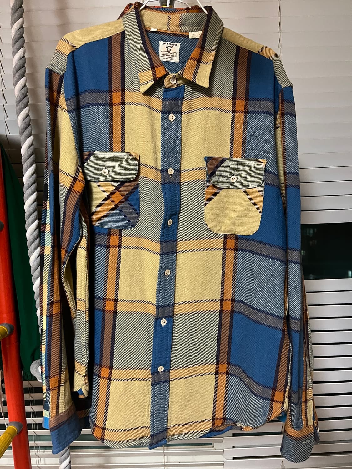 LVC 리바이스 웨스턴 혼 셔츠 상품이미지1