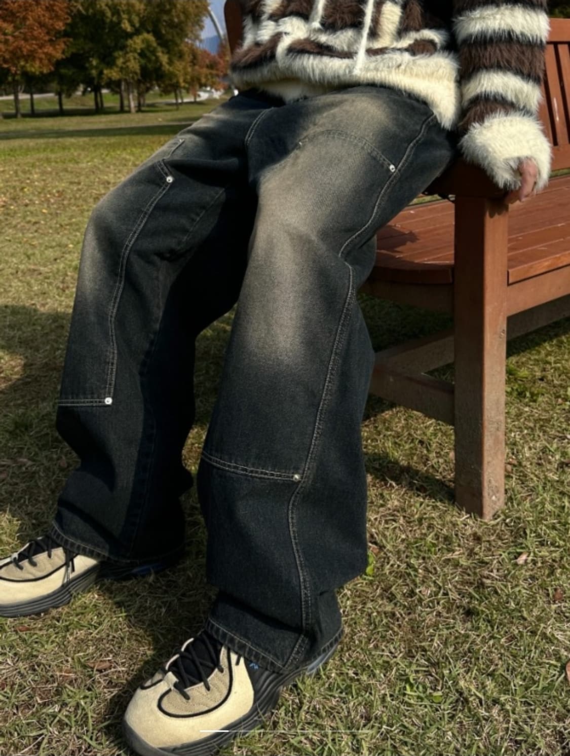 디서먼트 워싱 데님 팬츠(M) 상품이미지1