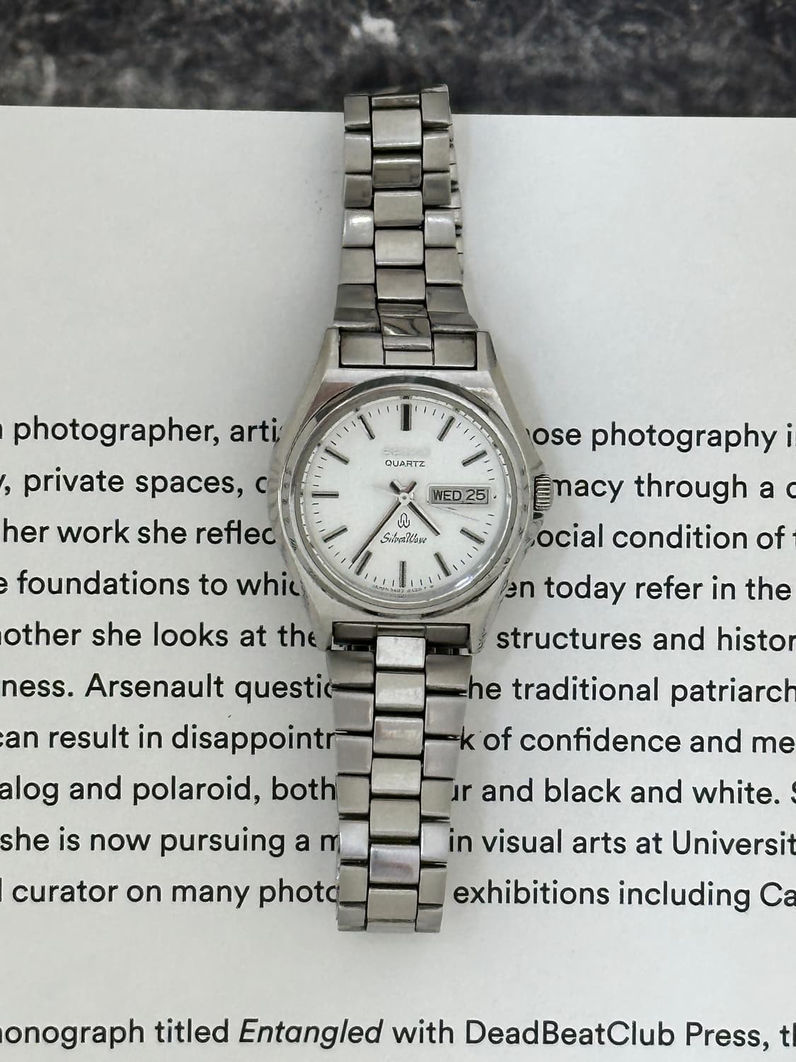 세이코 seikob silverwave 쿼츠 시계 상품이미지4