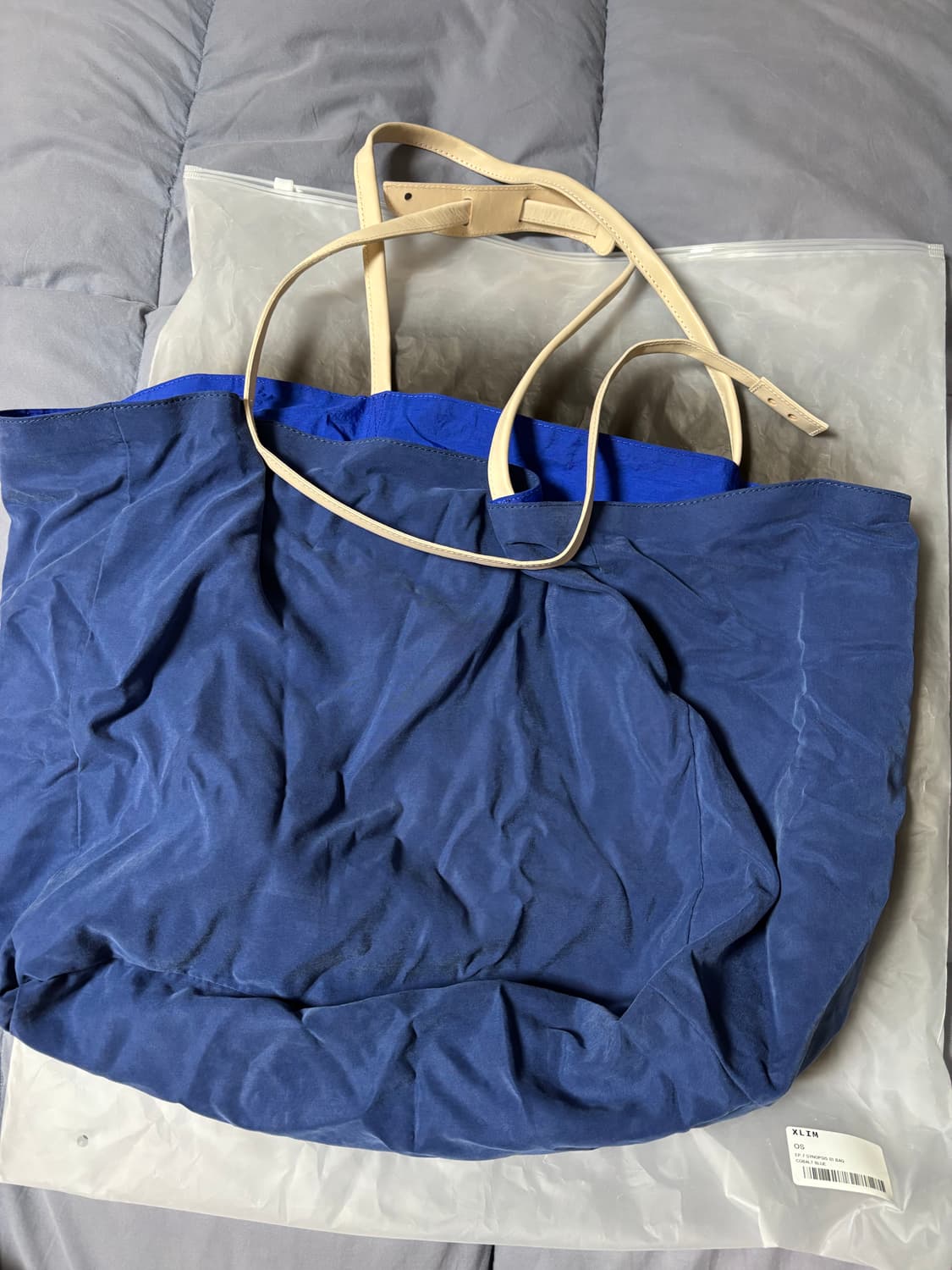 XLIM EP7 SYNOPSIS 01 BAG 코발트 블루 가방 상품이미지1