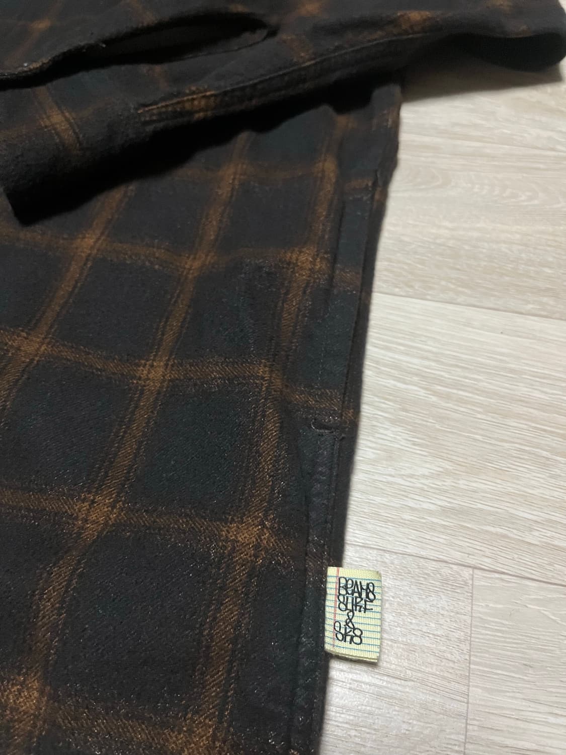 빔즈 X 에비센 플란넬 셔츠 상품이미지4