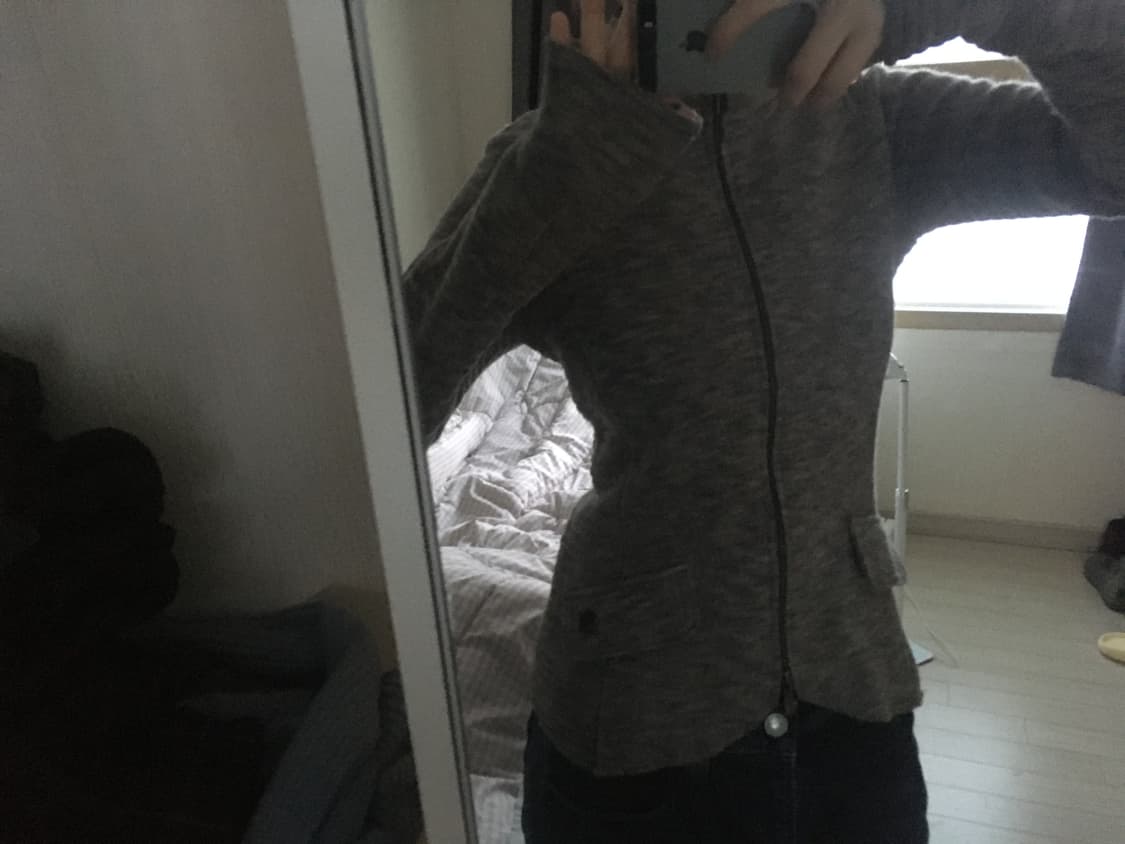 Armani jeans two way knit jip-up 상품이미지8