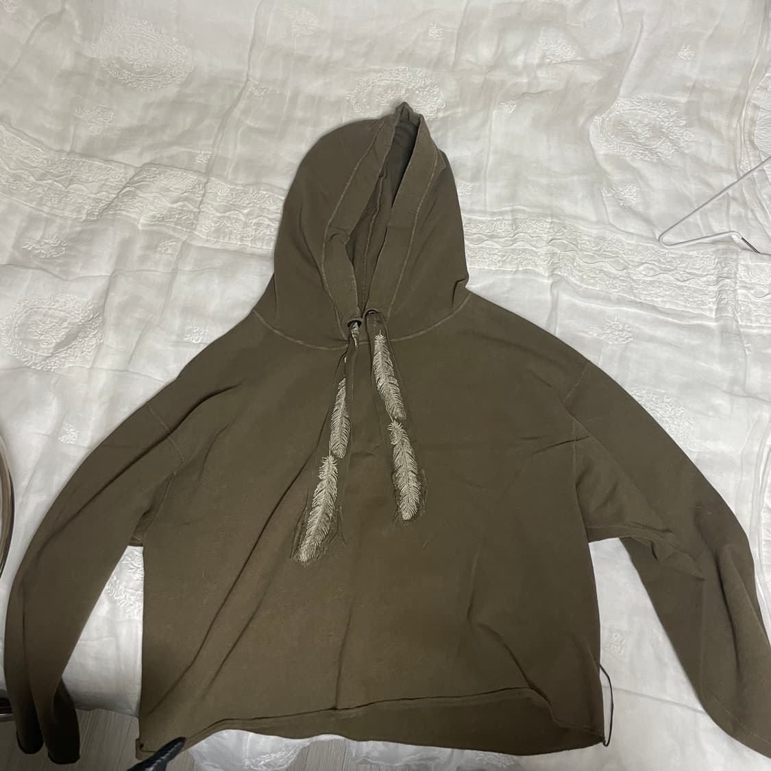 KAPITAL 캐피탈 깃털 후드티 상품이미지1