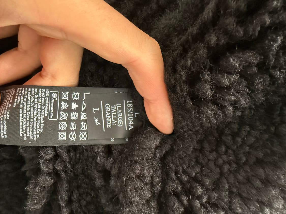 올세인츠 cyprus 시어링 무스탕 L (110) 상품이미지7