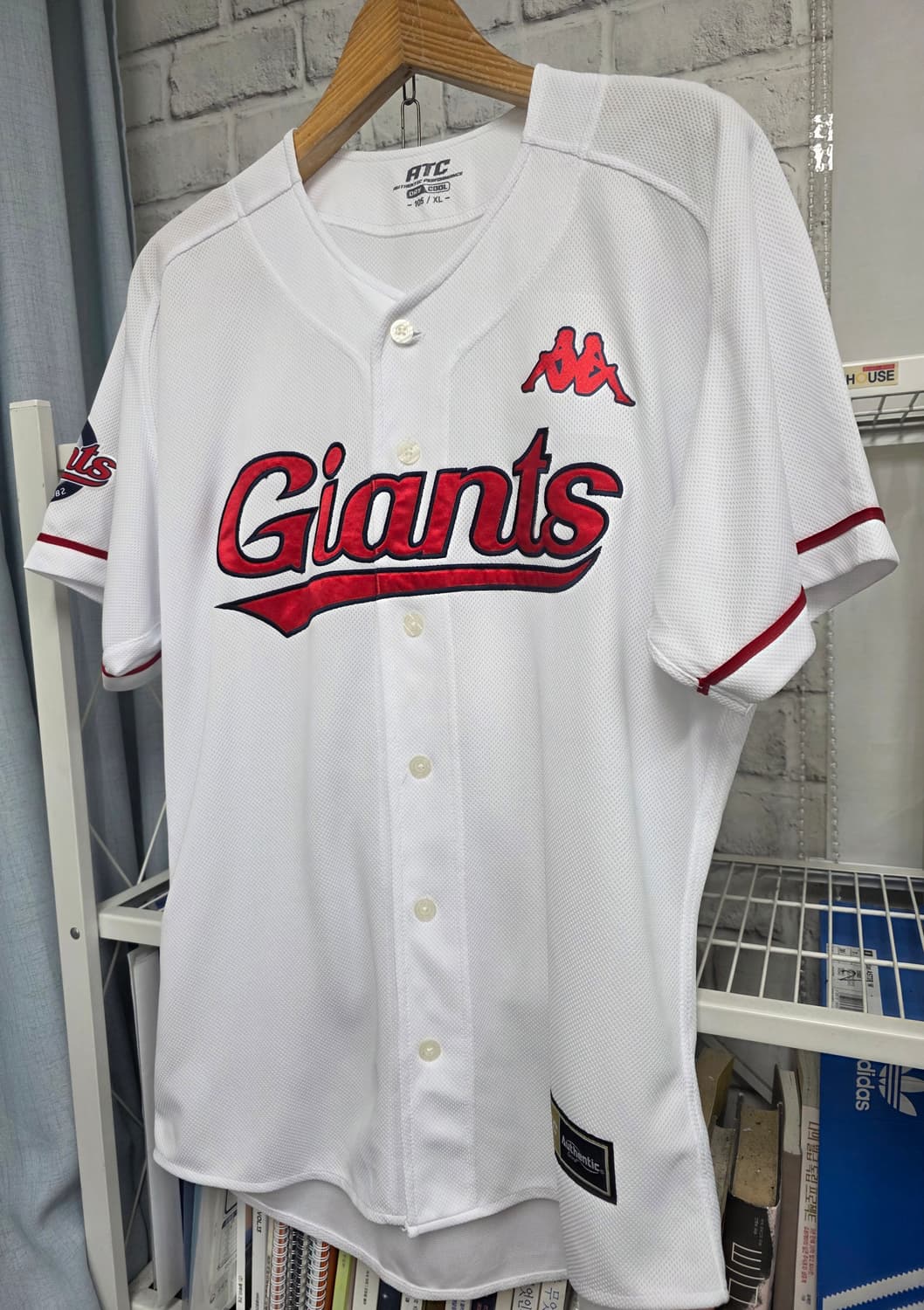 롯데자이언츠 카파 어센틱 홈유니폼  XL 105 노마킹 MN20 상품이미지2