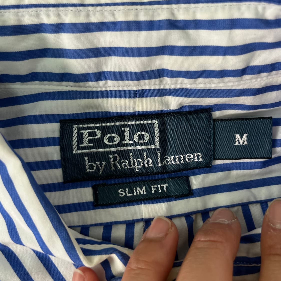 100 폴로랄프로렌 스트라이프 코튼 셔츠 상품이미지4