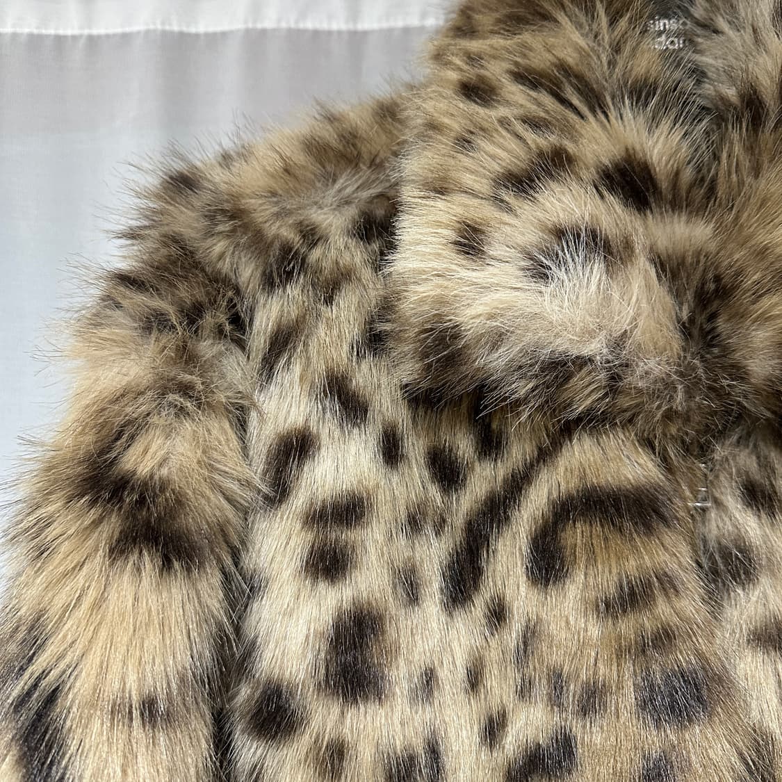 샵 사이더 레오파드 퍼 재킷 - S 상품이미지2