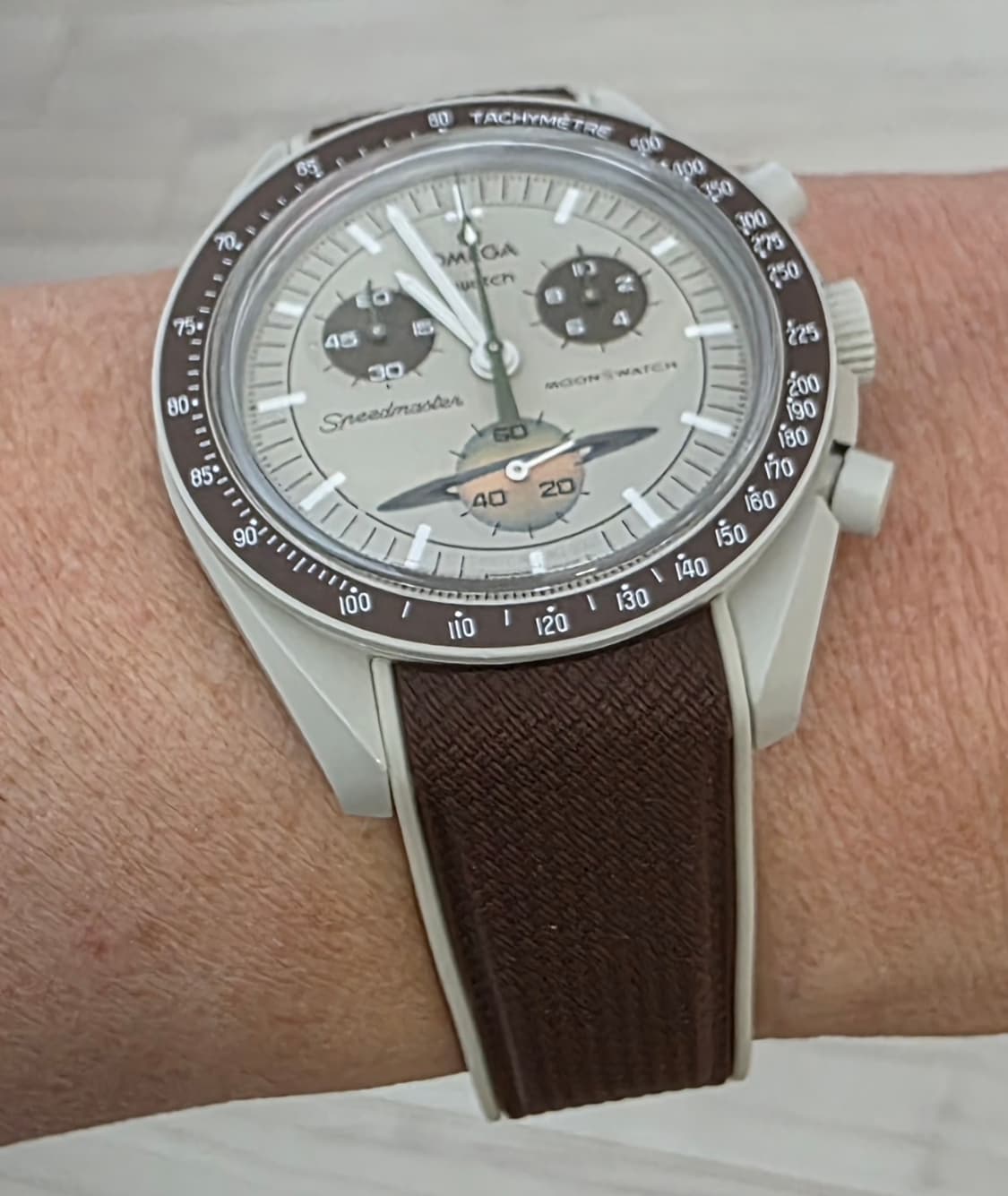 오메가 X 스와치 문워치 미션 투 문 토성시계 올튜닝(풀박스) 상품이미지4