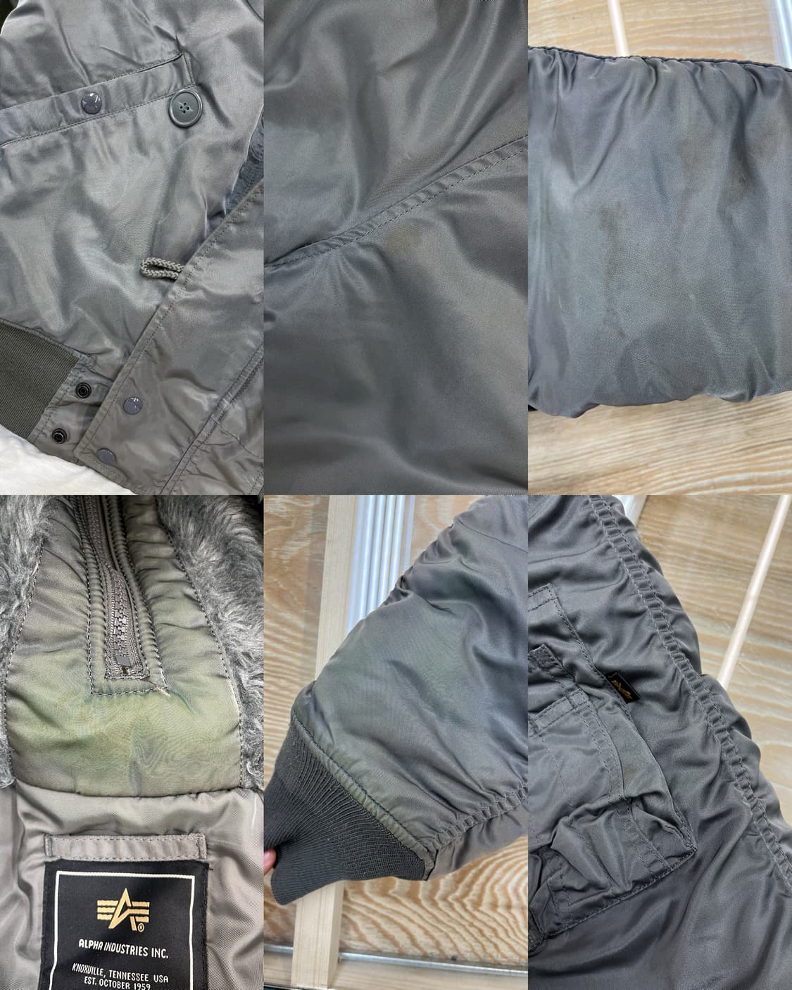 알파 인더스트리 U.S.A.F N-2B 파카 상품이미지9