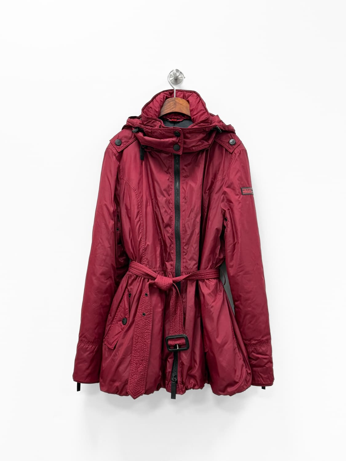 버버리 벨티드 후드 패딩 자켓 상품이미지1