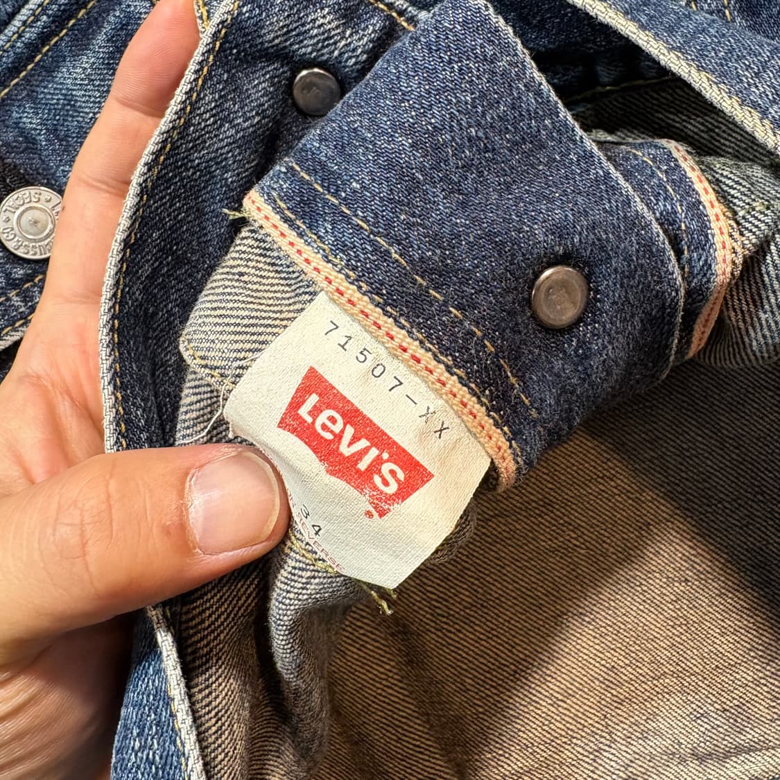 [34] LEVI's 리바이스 빅E 빈티지 데님 자켓 상품이미지6