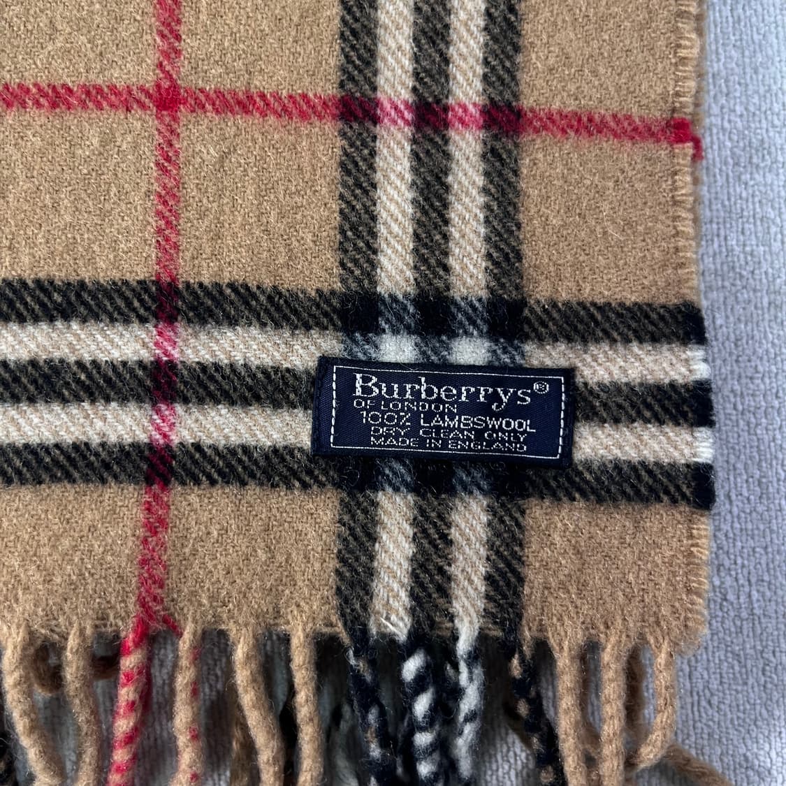 버버리 램스울 노바체크 머플러 상품이미지3