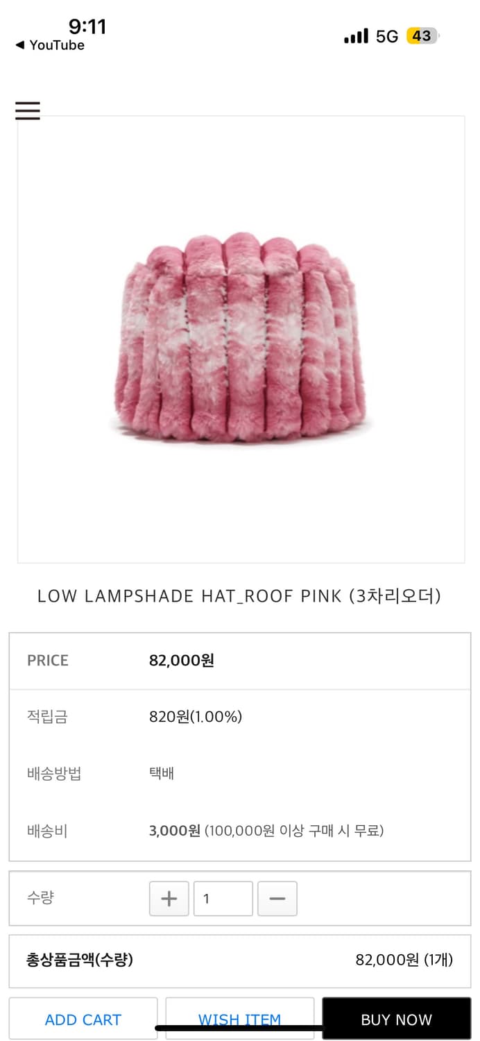 어썸니즈 모자 상품이미지2