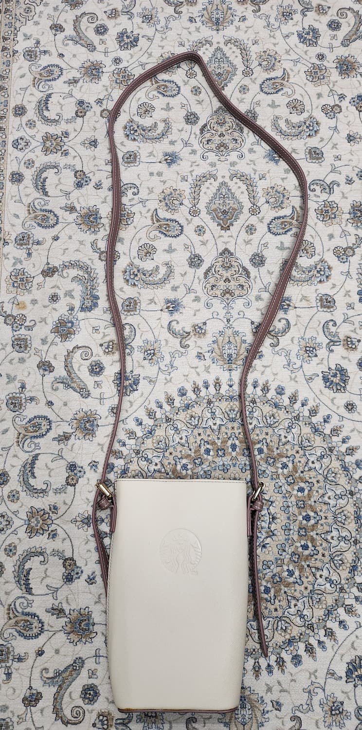 스타벅스 아이보리 미니크로스백 상품이미지1