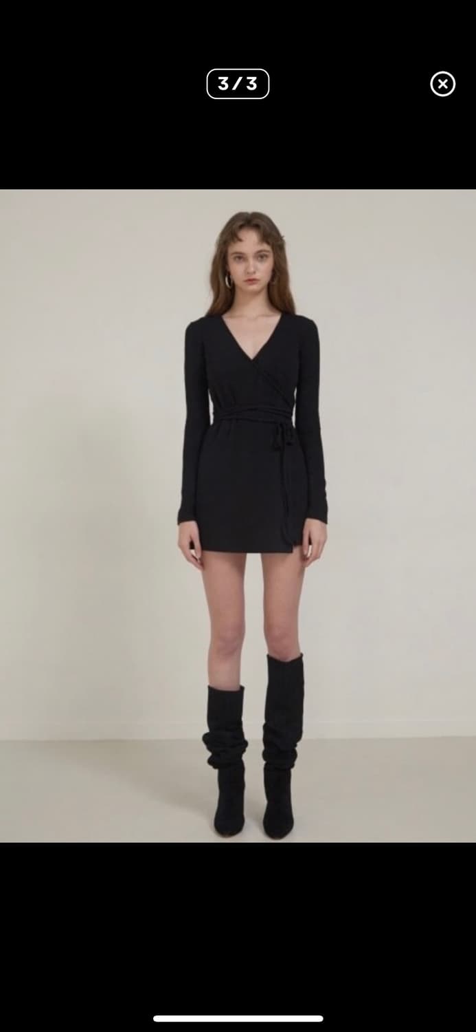 페인오어플레져 랩 원피스 상품이미지1