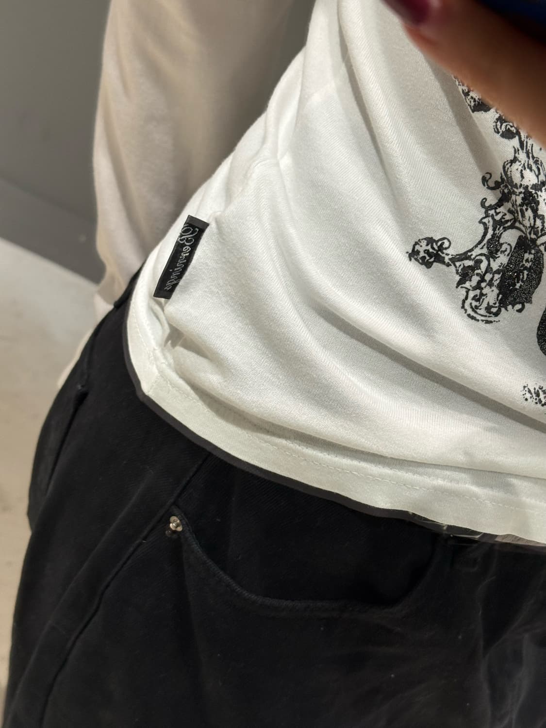 Bernings sho printing long sleeve 상품이미지3