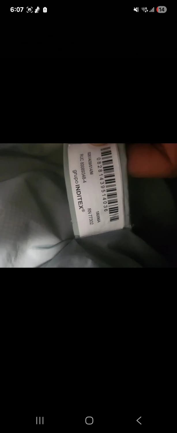 자라 워싱민트 패딩 상품이미지8