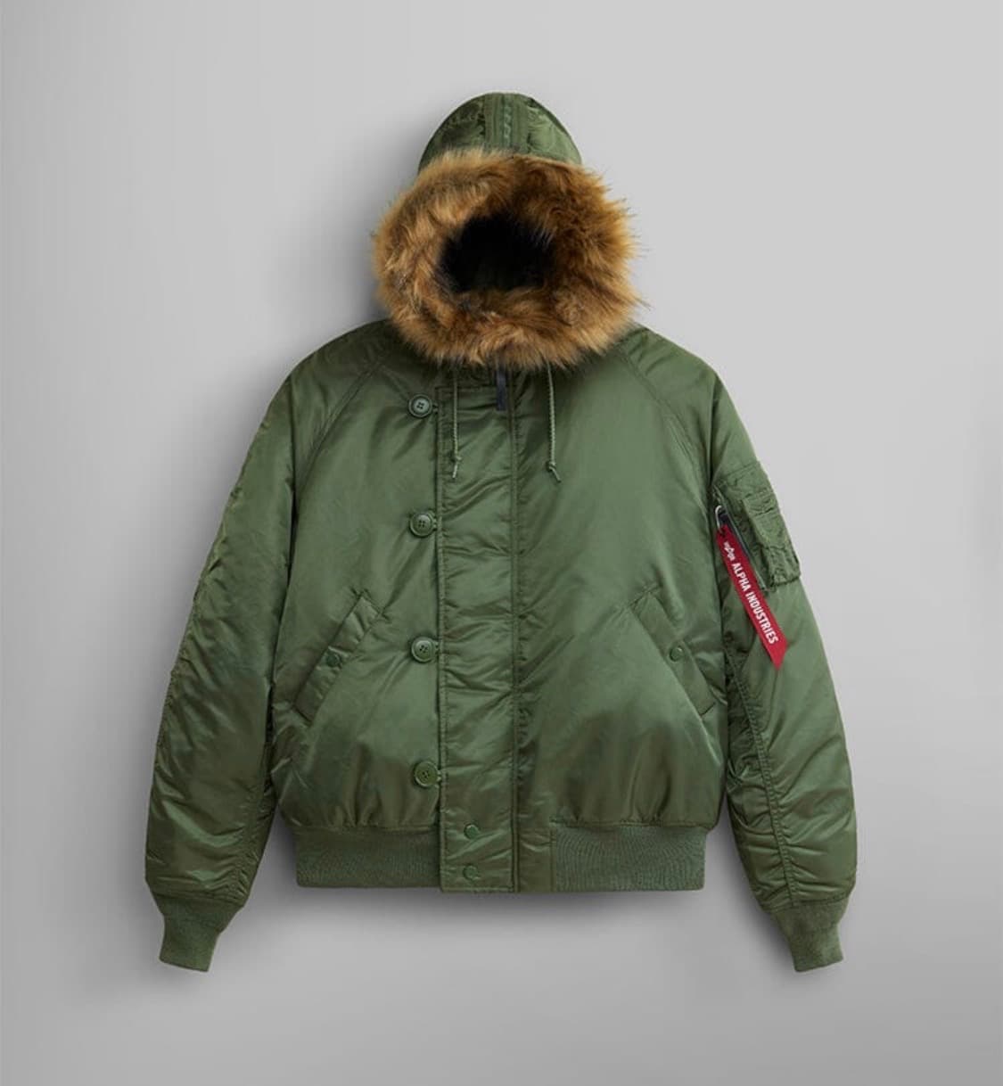 [새상품] N-2B SHORT WAIST PAKA SEIGE 상품이미지1