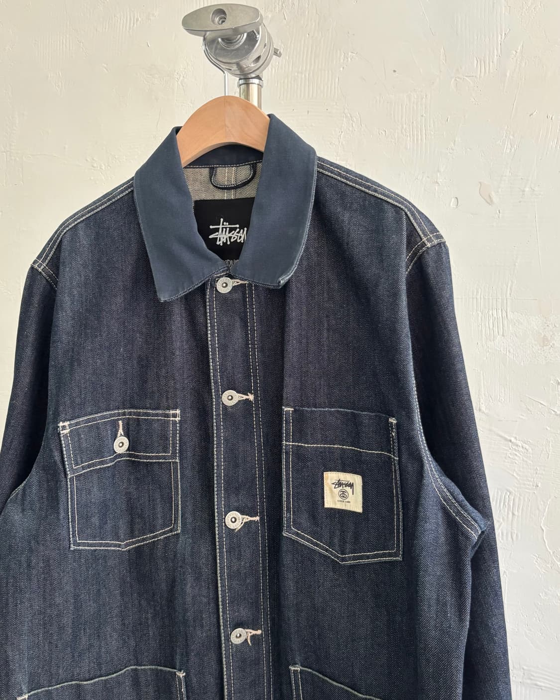 Stussy 스투시 인디고 초어 데님 자켓 상품이미지2