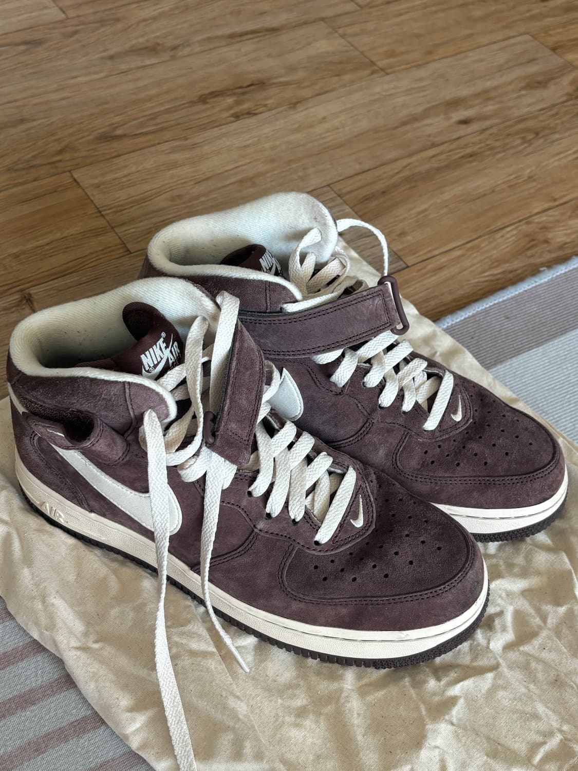 나이키 에어포스1 미드 07 QS 초콜릿 260 상품이미지1